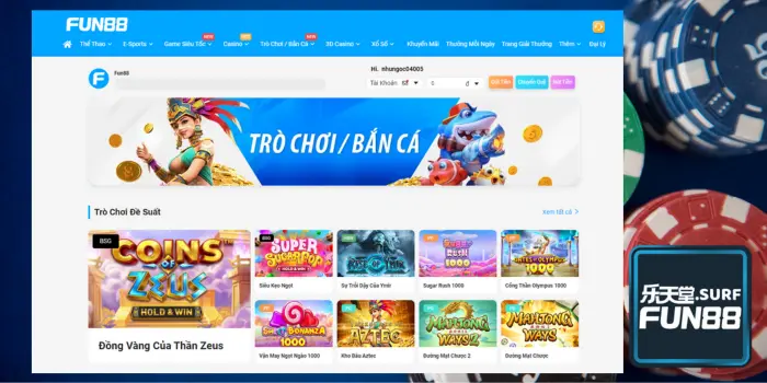 Bắn cá Fun88: đánh giá từ ngư thủ cao tay