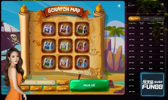 Bản Đồ Cào có cách chơi đơn giản phù hợp với mọi đối tượng