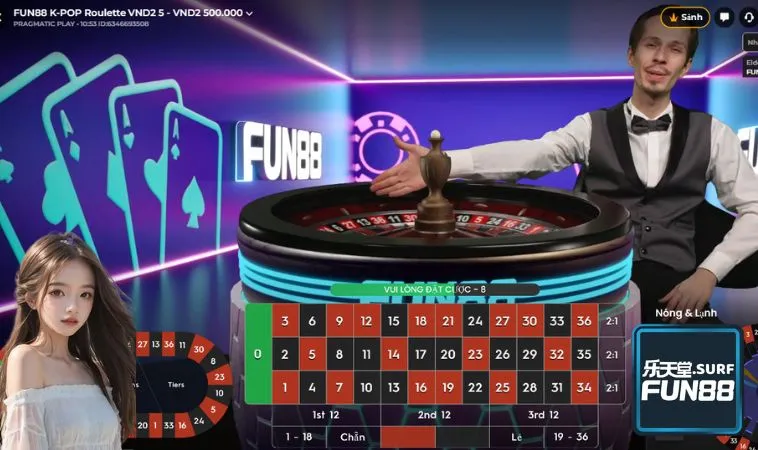 FUN88 K-POP Roulette có cách chơi đơn giản và trả thưởng sòng phẳng FUN88 K-POP Roulette có cách chơi đơn giản và trả thưởng sòng phẳng