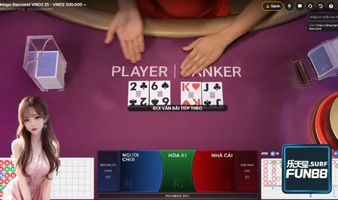 Mega Baccarat có hai loại cược là chính và phụ anh em nên cân nhắc trước khi lựa chọn